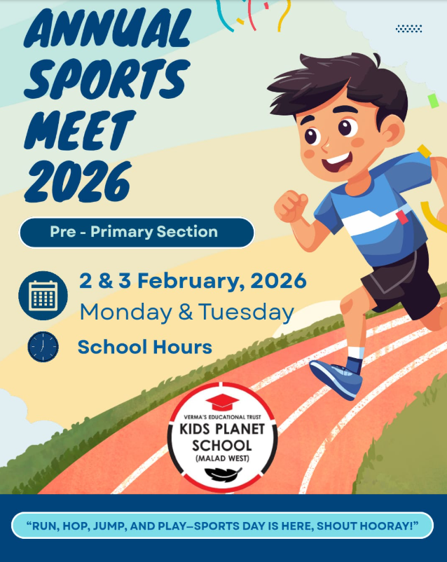 Annual Sports Meet 2026 – Pre-Primary Section