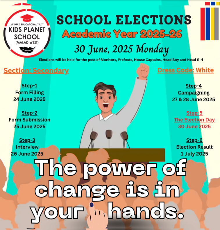 School Election Day – Academic Year 2025–26