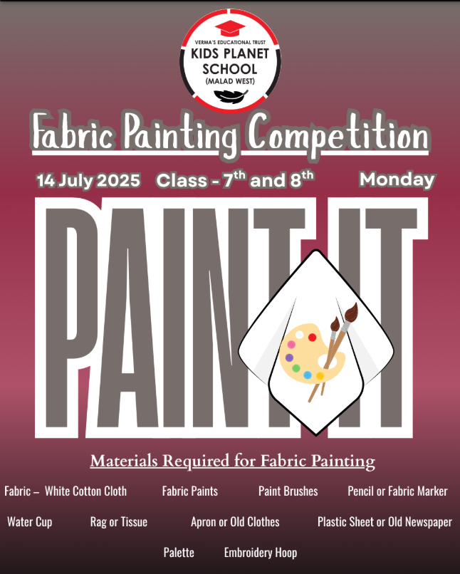 Fabric Painting Competition
