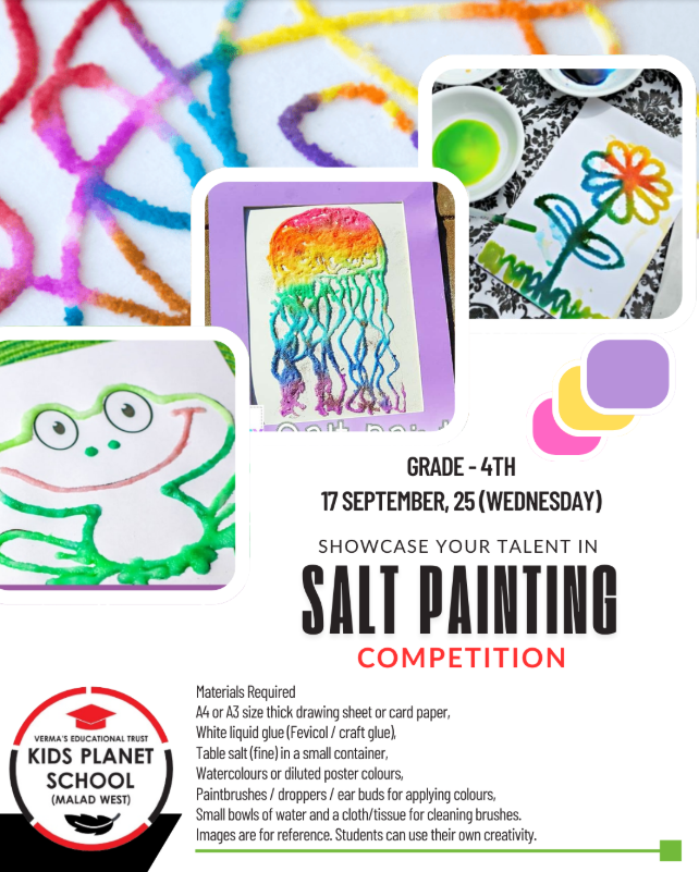Salt Painting Competition